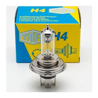 TRIFA H4 60/55 Watt 12V P43t Halojen Far Ampulü 1 Adet Sarı 016661