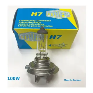 TRIFA H7 100 Watt 12V PX26d Halojen Far Ampulü 1 Adet Sarı 01608