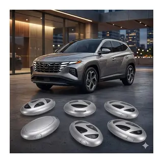 Hyundai Tuscon Ioniq Uyumlu Smart 3 Buton Silikon Oto Anahtar Kumanda Kabı Kılıf Gri