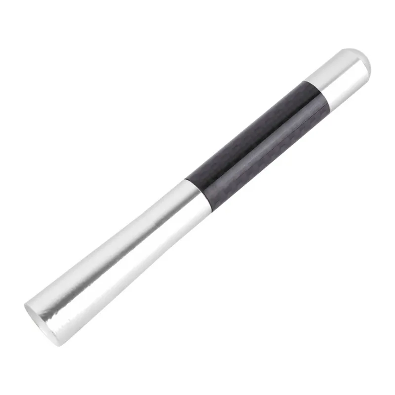 Alüminyum Karbon Fiber Oto Anten Çubuğu Gri