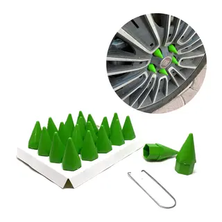Sivri Mermi Bijon Kapağı Sökme Aparatlı Yeşil 17mm