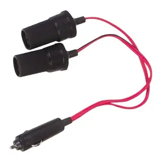 Oto Çakmak Fişi Çoklayıcı Kablolu 2 Dişi 1 Erkek Uçlu 12-24v