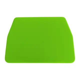 Kare Ragle PPF/TPH Cam Filmi Çekme Uygulama Aparatı Teflonlu 10x7cm Yeşil