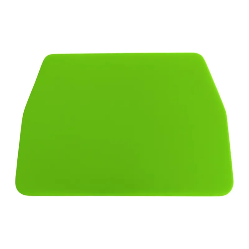 Kare Ragle PPF/TPH Cam Filmi Çekme Uygulama Aparatı Teflonlu 10x7cm Yeşil