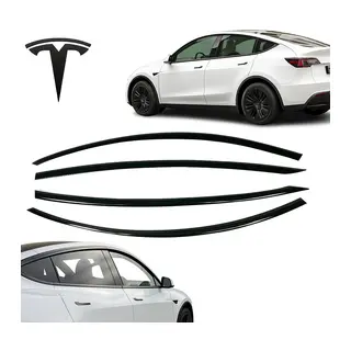 Tesla Model Y 2019-2023 Uyumlu İthal Cam Rüzgarlığı 4'lü