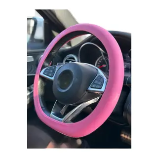 Silikon Direksiyon Kılıfı Pembe