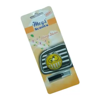 Meys Sarı Emoji Havalandırma Klips Araç Oto Izgara Kokusu Mango