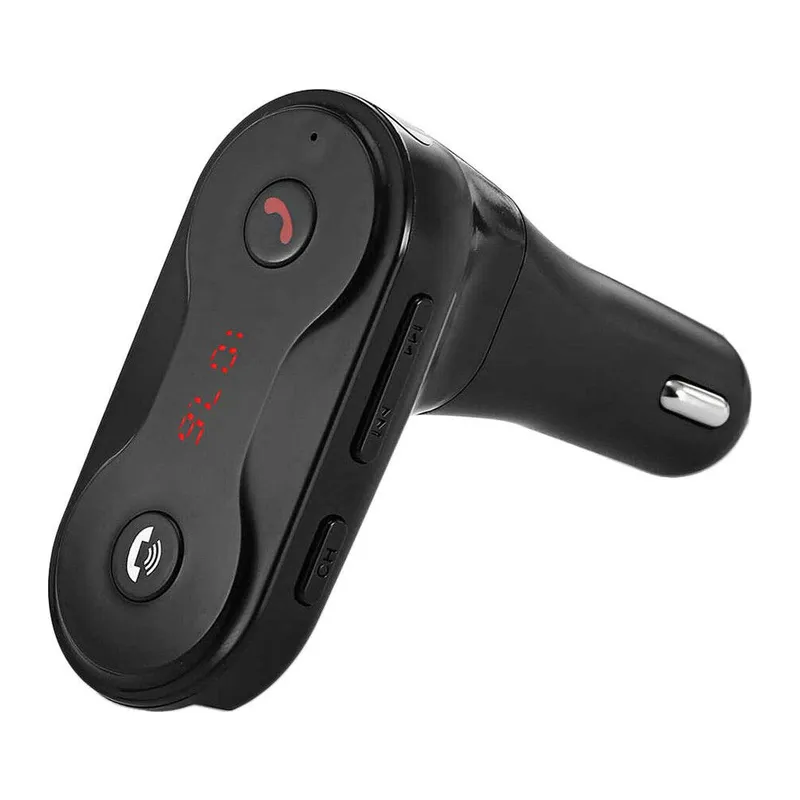 Car F8 Bluetooth Araç Kiti Radyo FM Transmitter Usb Şarjlı 12-24V