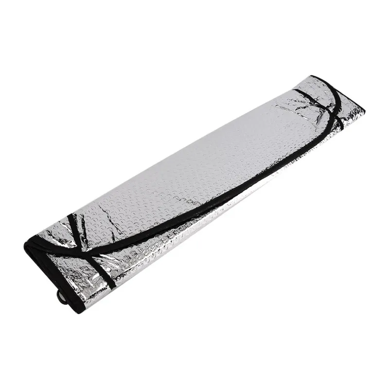 Metalize Ön Cam Oto Güneşlik Büyük 140x70cm Gri