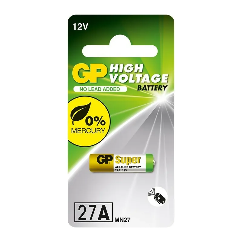 GP 27A 12V Alkalin Spesifik Araç Kumanda Pili GP27A-C5