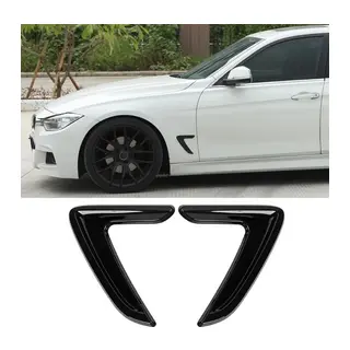 BMW Tip Çamurluk Havalandırma Venti Kısa Parlak Siyah NKT98