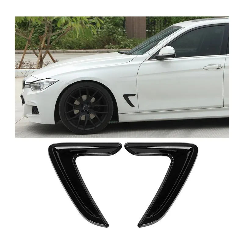 BMW Tip Çamurluk Havalandırma Venti Kısa Parlak Siyah NKT98