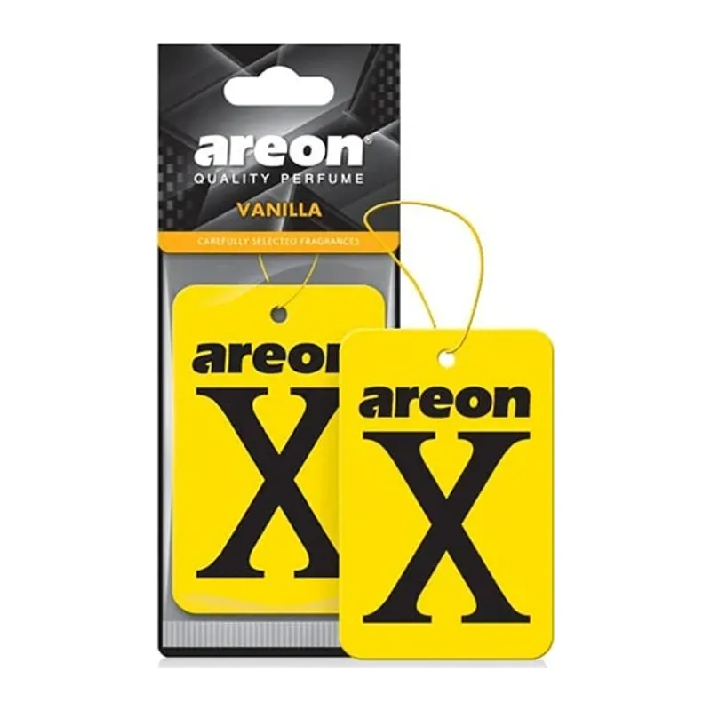 Areon X Vanilla Oto Araç Kokusu Sarı