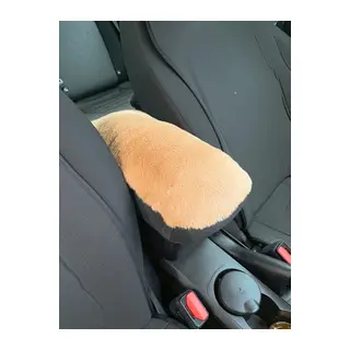 Yumuşak Peluş Kol Dayama Kolçak Minderi Kahverengi