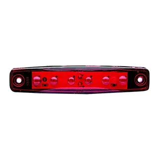 Kırmızı Parmak Led Dorse Lamba 6 Ledli 12-24V