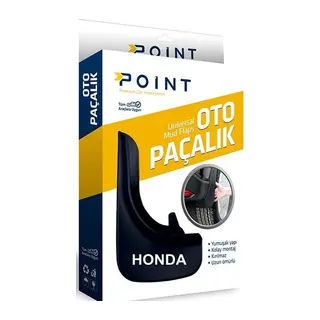 Honda Paçalık Tozluk Çamurluk Universal Siyah 2'li