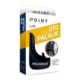 Peugeot Paçalık Tozluk Çamurluk Universal Siyah 2'li