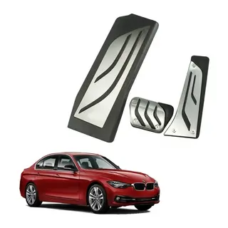 BMW 1 3 5 Serisi F20 F30 F31 F32 F33 F34 F36 Uyumlu M Sport Geçme Otomatik Pedal Seti Orijinal Siyah Krom