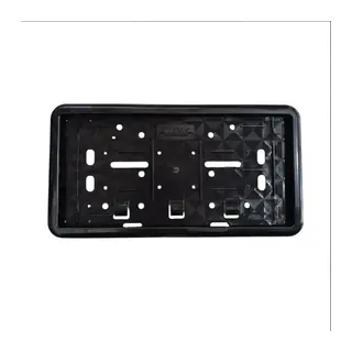 Çerçeveli Motosiklet Plakalık Plaka Altlığı Siyah 26X17cm 1 Adet