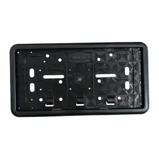Çerçeveli Dikdörtgen Plakalık Plaka Altlığı Siyah 32X17cm 1 Adet