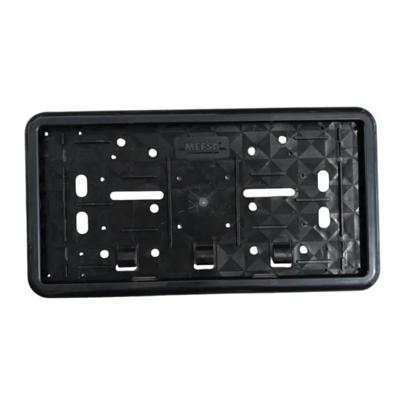 Çerçeveli Dikdörtgen Plakalık Plaka Altlığı Siyah 32X17cm 1 Adet
