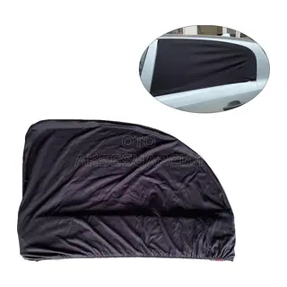 Elastik Oto Yan Cam Bebek Güneşlik Araba Perdesi Hatchback Uyumlu 1 Adet