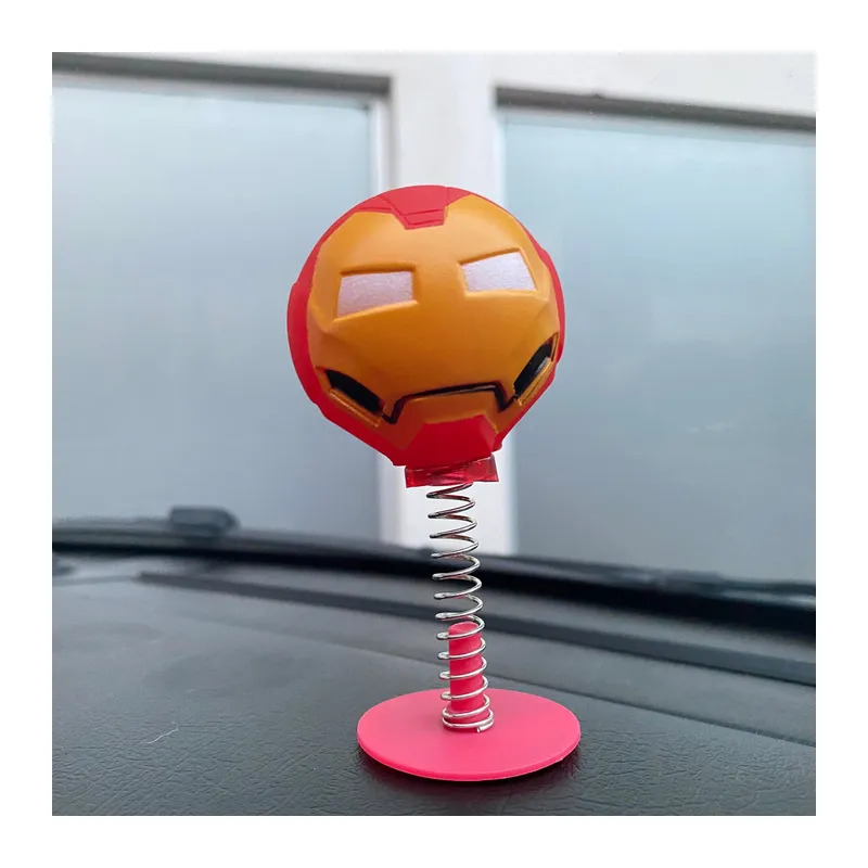Iron Man Sallanan Kafa Zıp Zıp Marvel Lisanslı
