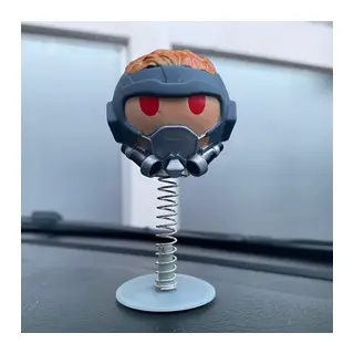 Star Lord Sallanan Kafa Zıp Zıp Marvel Lisanslı