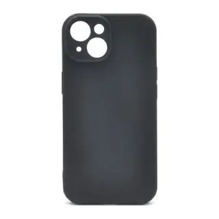 iPhone 13 Uyumlu Esnek Siyah Telefon Kılıfı