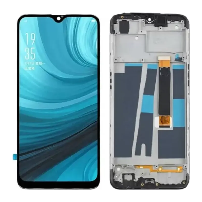 Oppo A5s Ekran Dokunmatik Çıtalı Srv (siyah)
