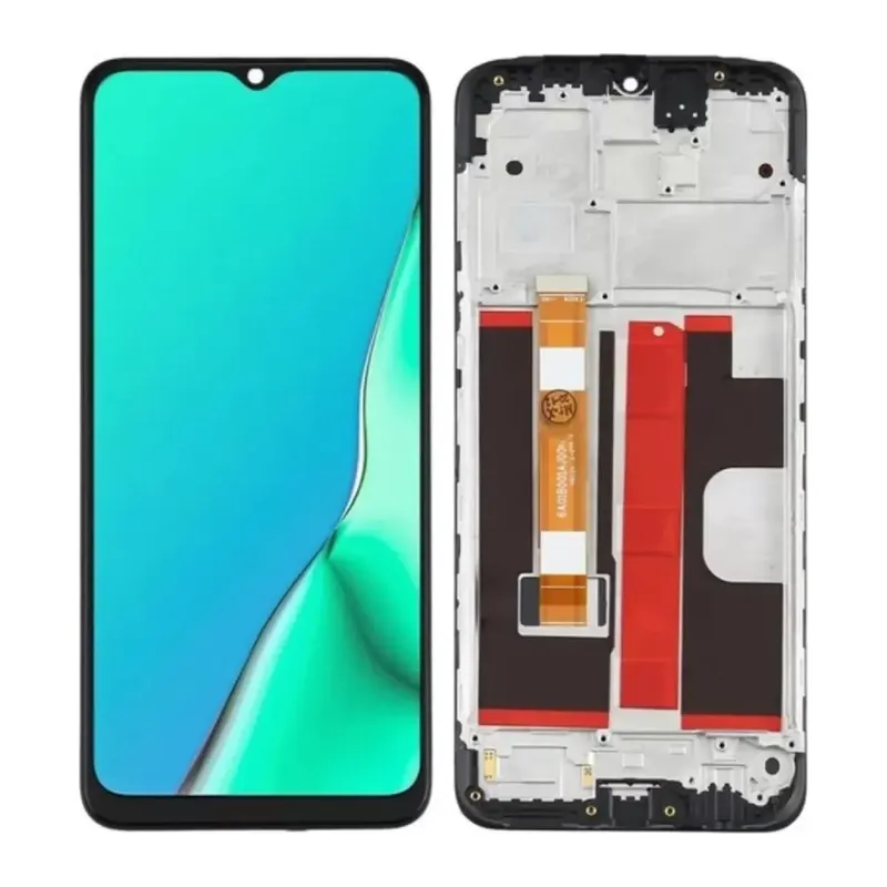 Oppo A5 2020 Ekran Dokunmatik Çıtalı (siyah)
