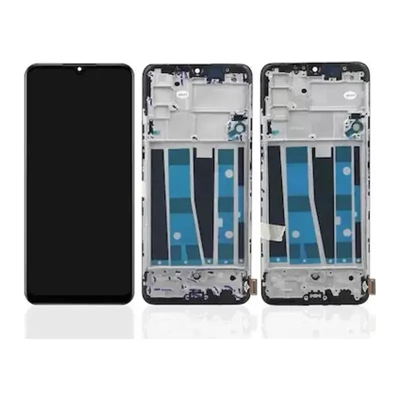 Reno 3 Ekran Ekran Çıtalı Oled (siyah)
