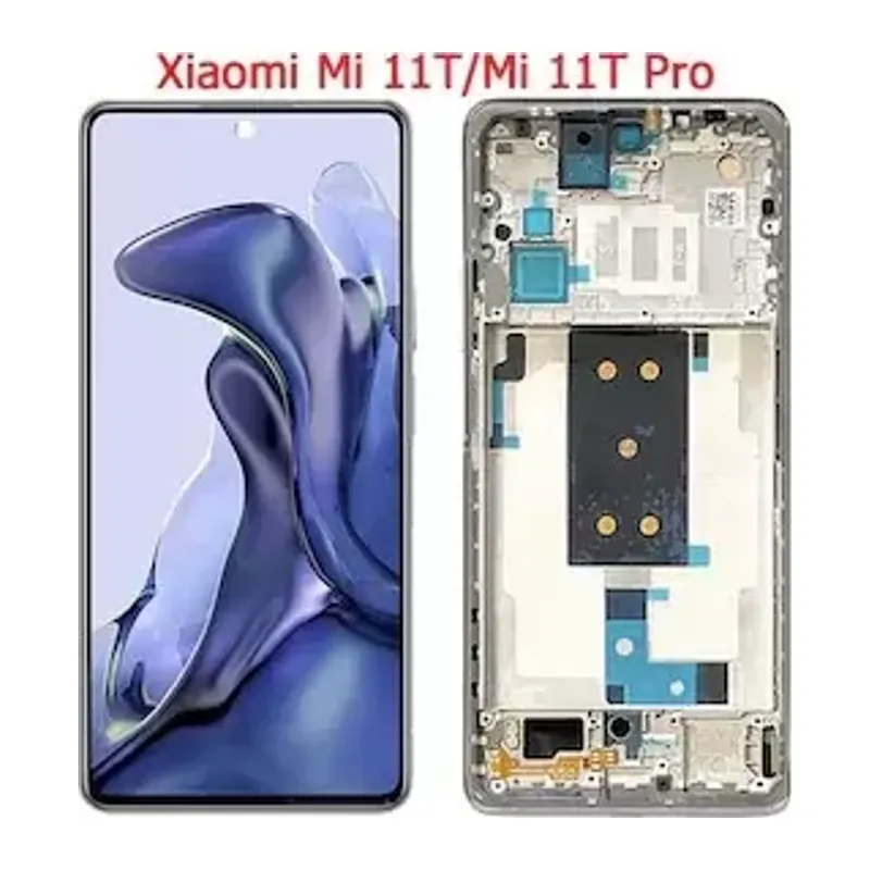 Mi 11t - Mi 11t Pro Uyumlu Ekran Dokunmatik Çıtalı