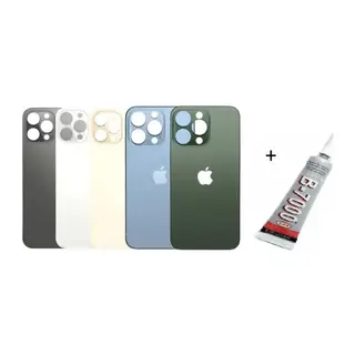 İphone 13 Pro Max Arka Batarya Pil Kapağı Gümüşş (