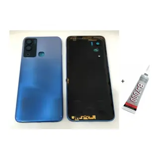 İnfinix Hot 12i Arka Batarya Pil Kapağı Siyah (b70