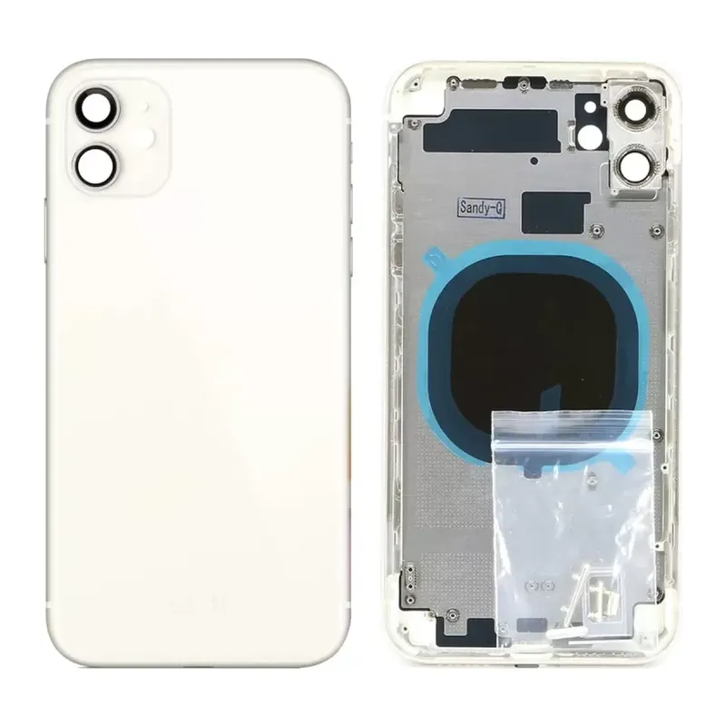 Iphone 11 Boş Kasa + Kapak Beyaz