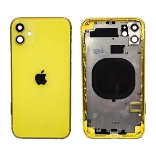 Iphone 11 Boş Kasa + Kapak Sarı