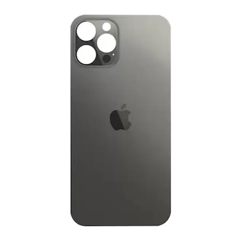 İphone 12 Pro Arka Pil Kapağı (cam) Siyah