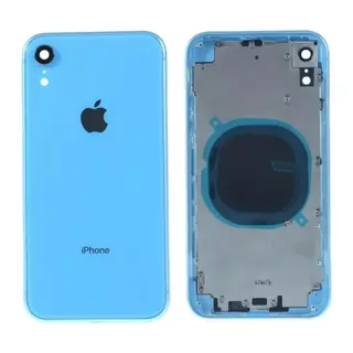 Iphone Xr A Kalite Boş Kasa Arka Kapak Mavi