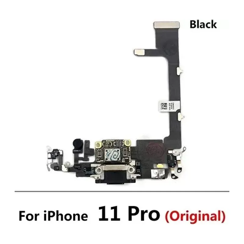 Iphone 11 Pro Full Şarj Soketi (orj) Siyah