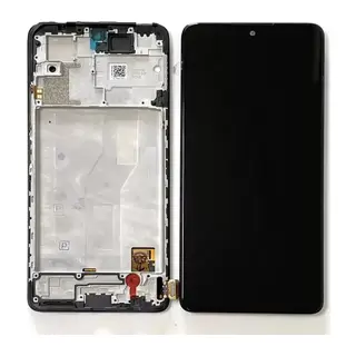 Redmi Note 10 4g Lcd Ekran Dokunmatik Çıtalı Siyah