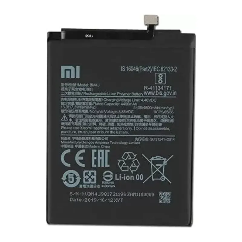 Redmi Note 8 Pro (bm4j) Batarya Pil 4500 Mah