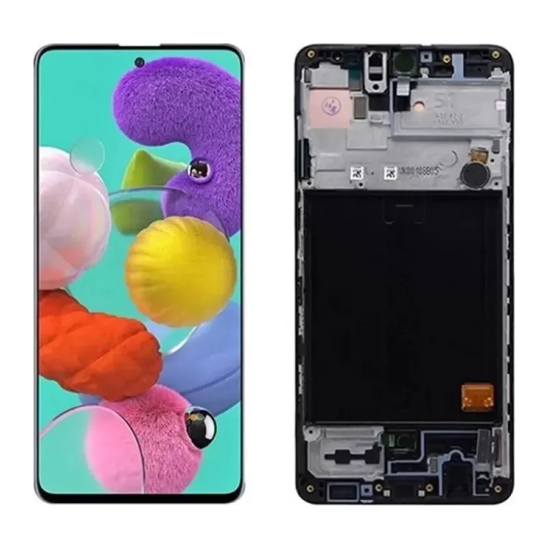 Samsung M51 Çıtalı Sm-m515f Dokunmatik Ekran Oled