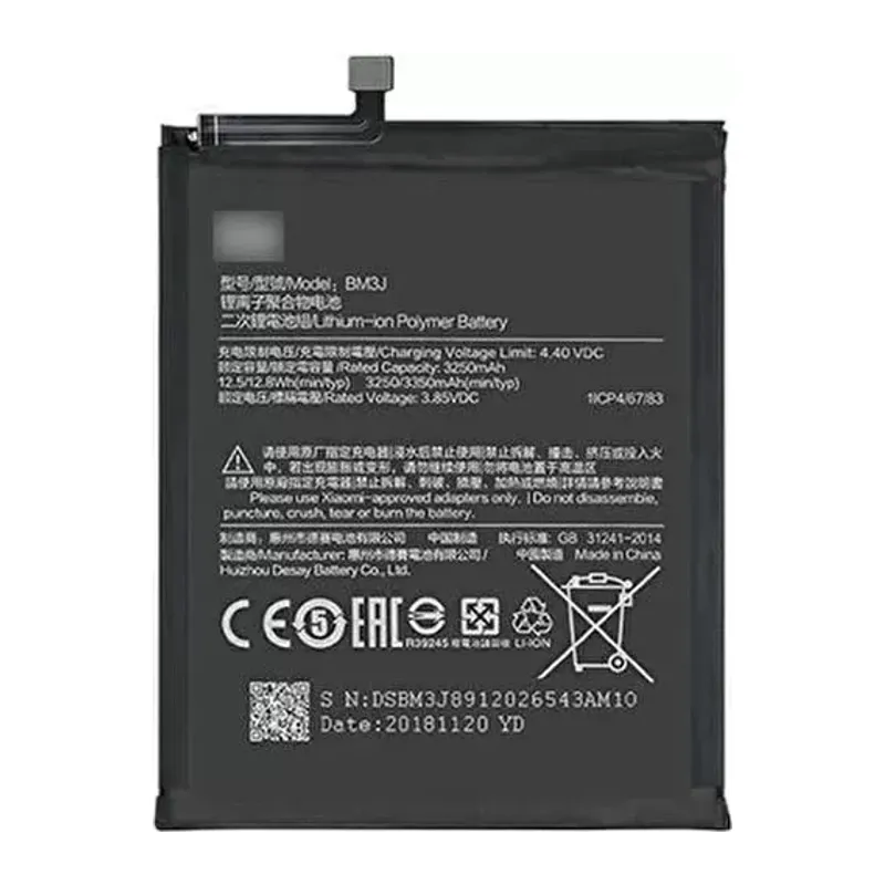 Mi 8 Lite Uyumlu Batarya (bm3j)