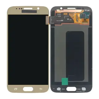 Samsung S6 Sm-g920f Org Dokunmatik Ekran (gold)