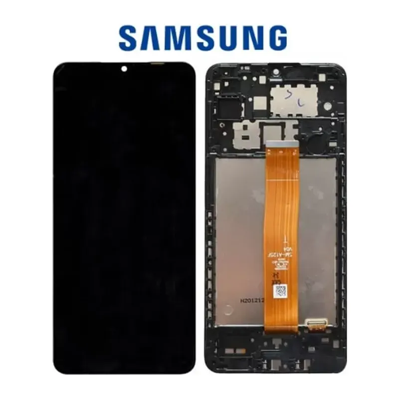 Samsung Galaxy A02 Sm-a022 Çıtalı Lcd Ekran (siyah