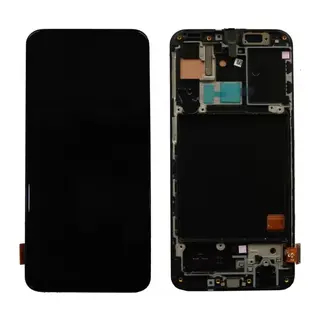 Samsung A40 Revize Dokunmatik Ekran Çıtalı (siyah)