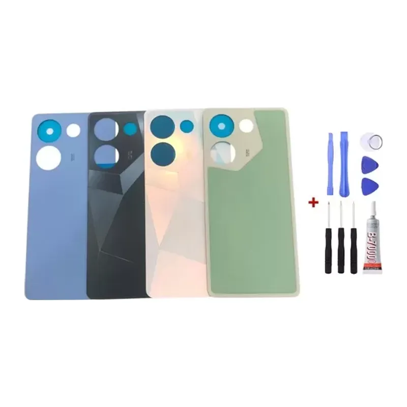Tecno Camon 20 Uyumlu Arka Cam Kapak Pil Kapağı (g