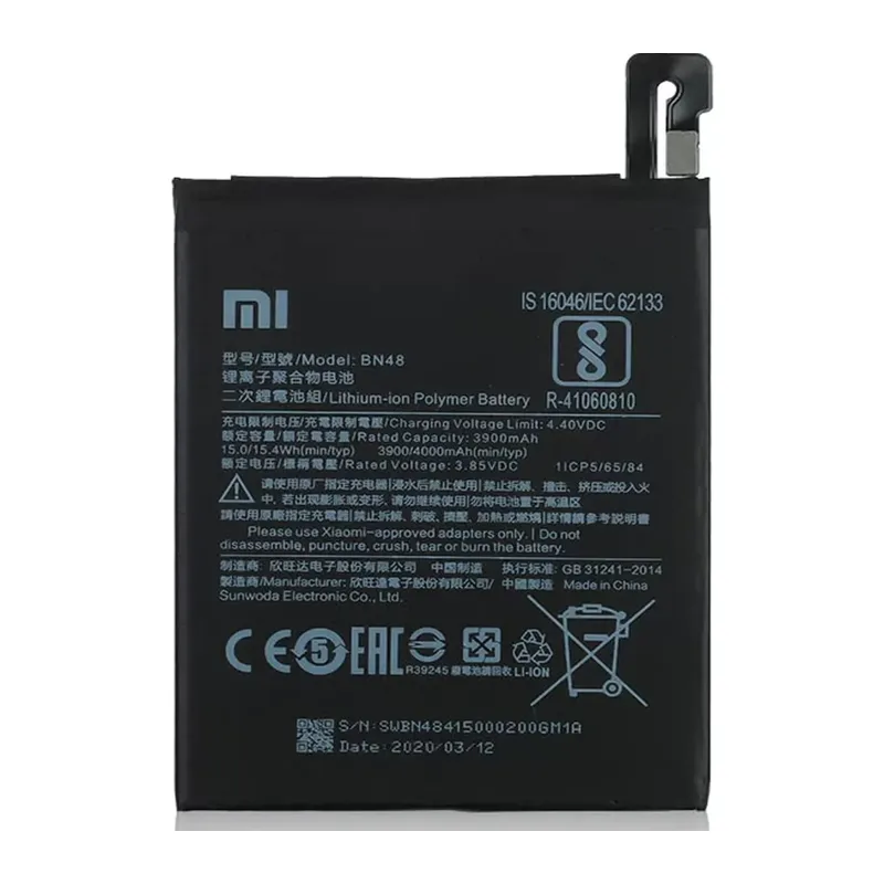 Note 6 Pro (bn48) Batarya Pil 4000 Mah