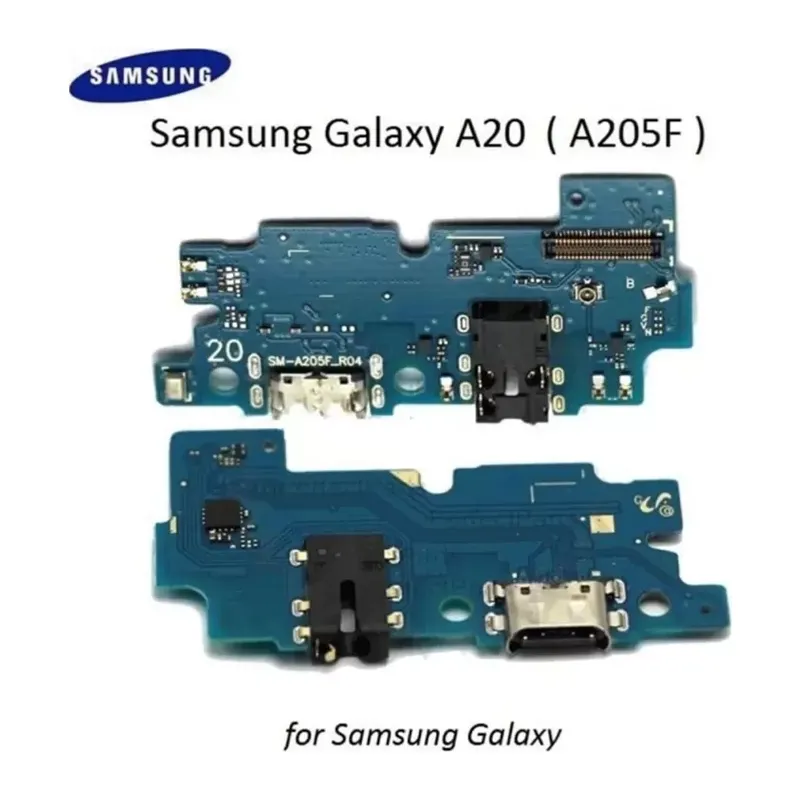 Galaxy A20 (A205f) Şarj Kulaklık Soket Mikrofon